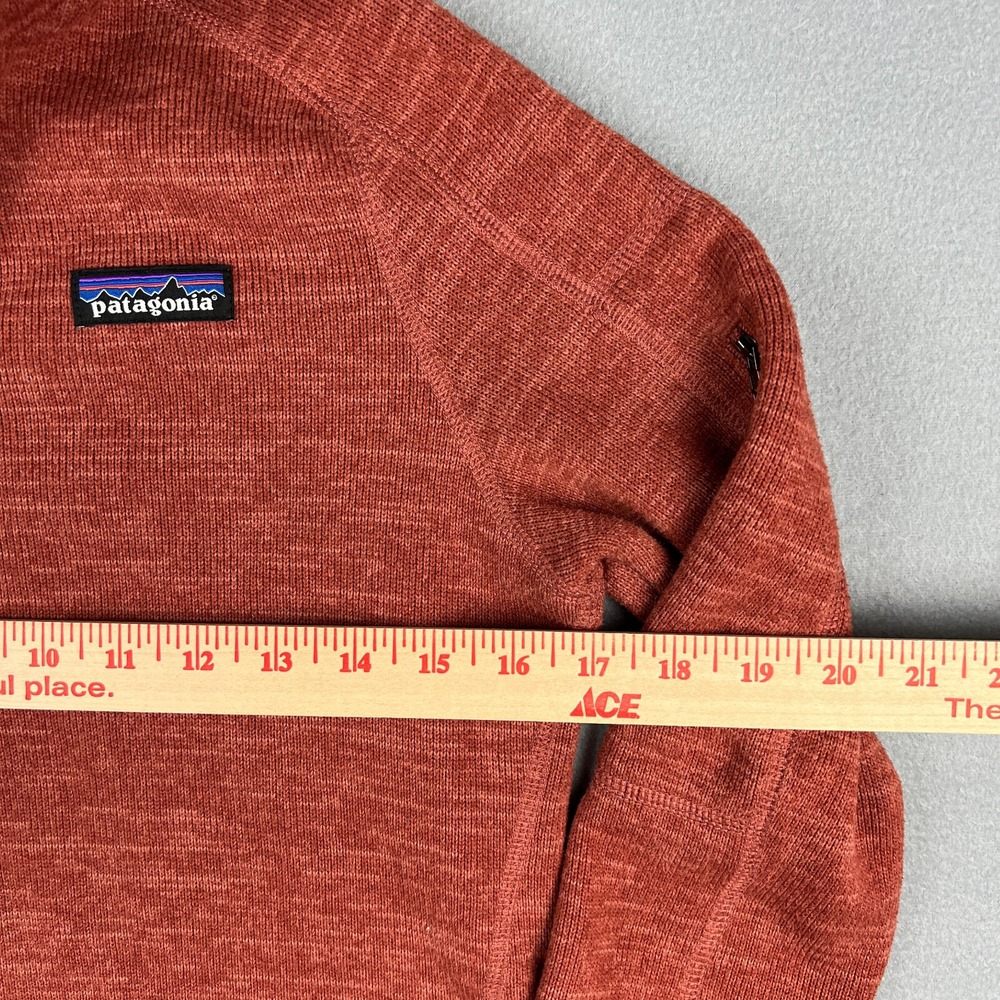 Patagonia‎ Better Sweater Womans XS 1/4 Zip Fleece Orange Outdoor Hiking Active - Picture 5 of 6